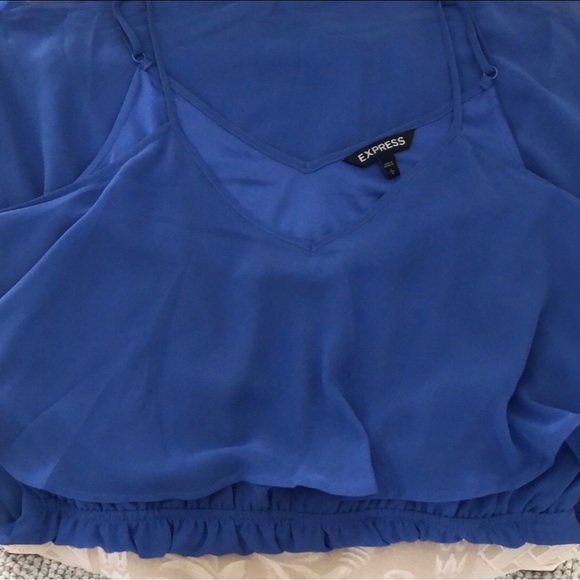 Express Blue Dress - Picture 5 of 5